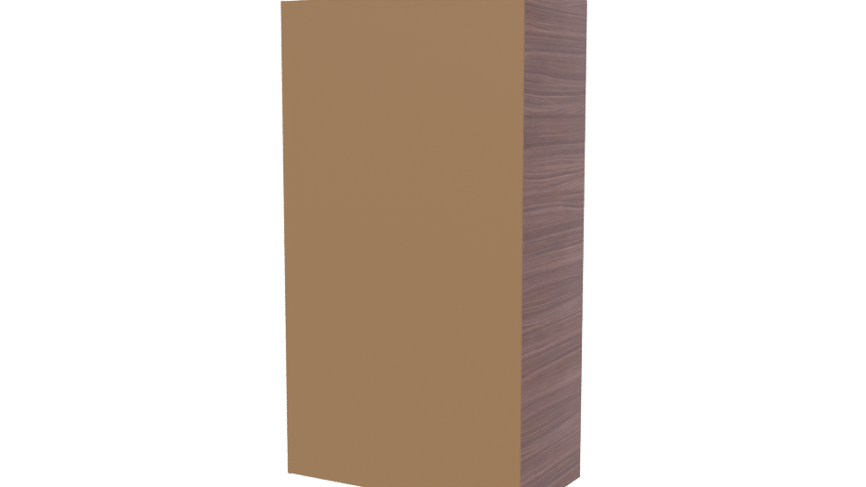 Walnut Sliding Door Closet 3D - Professional 3D Model Render 6