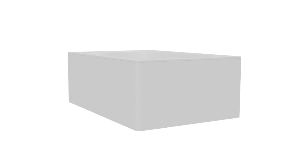 Elegant Modern Bathtub 3D Model - Professional 3D Model Render 13