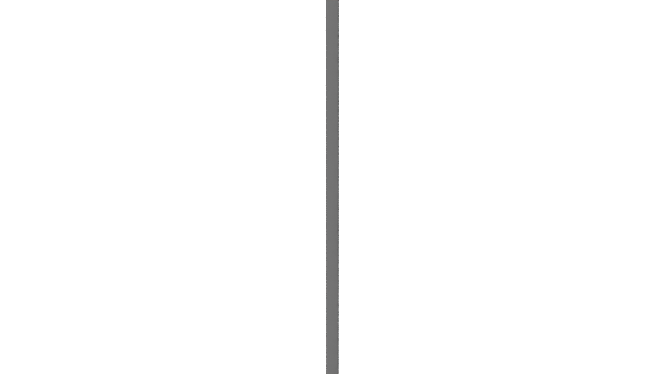 Sleek Black Wall Panel 3D - Professional 3D Model Render 2