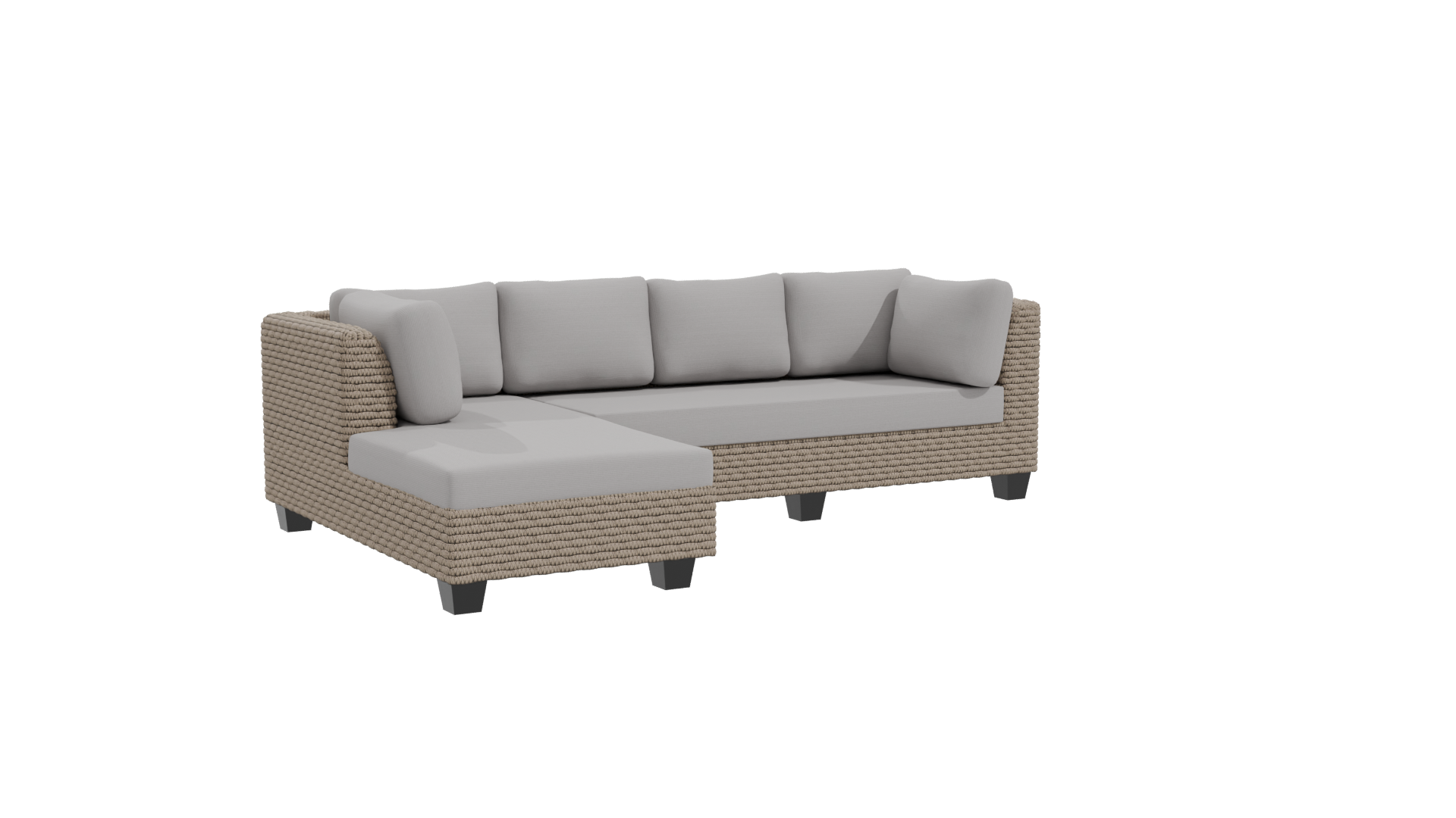 KATINA Outdoor Sofa Sectional 3D - Professional 3D Model Render 10