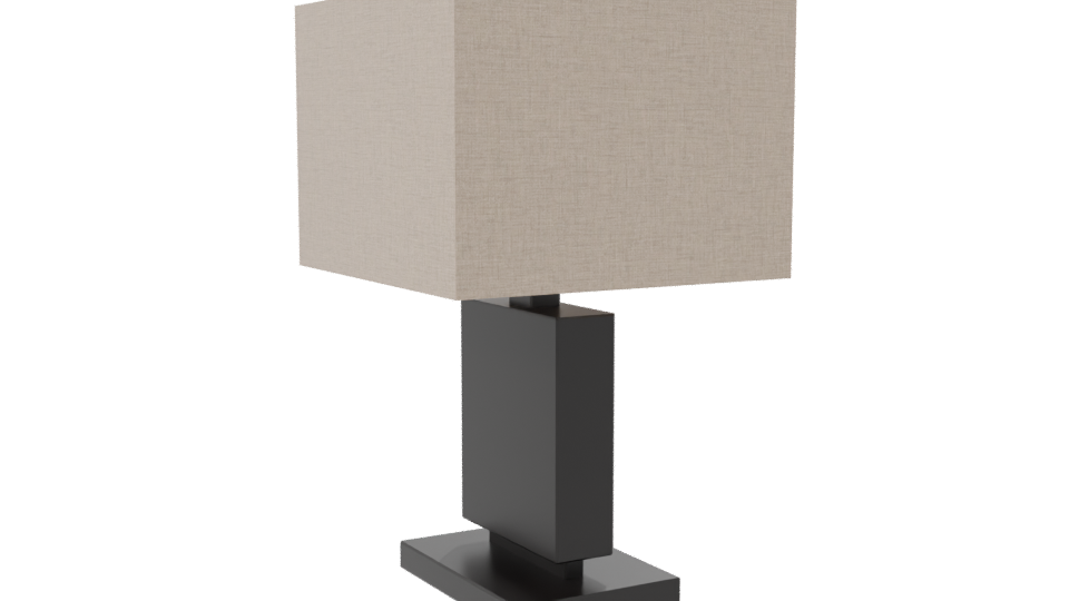 Stylish Modern Table Lamp 3D - Professional 3D Model Render 7