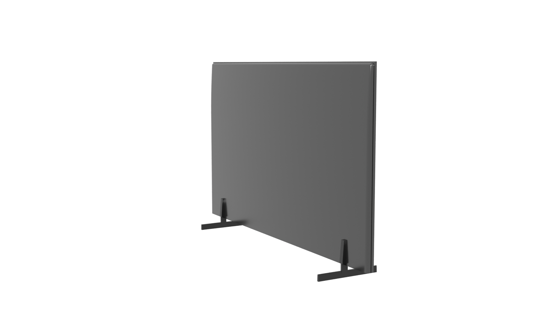 Sleek Flat Screen TV Model - Professional 3D Model Render 7