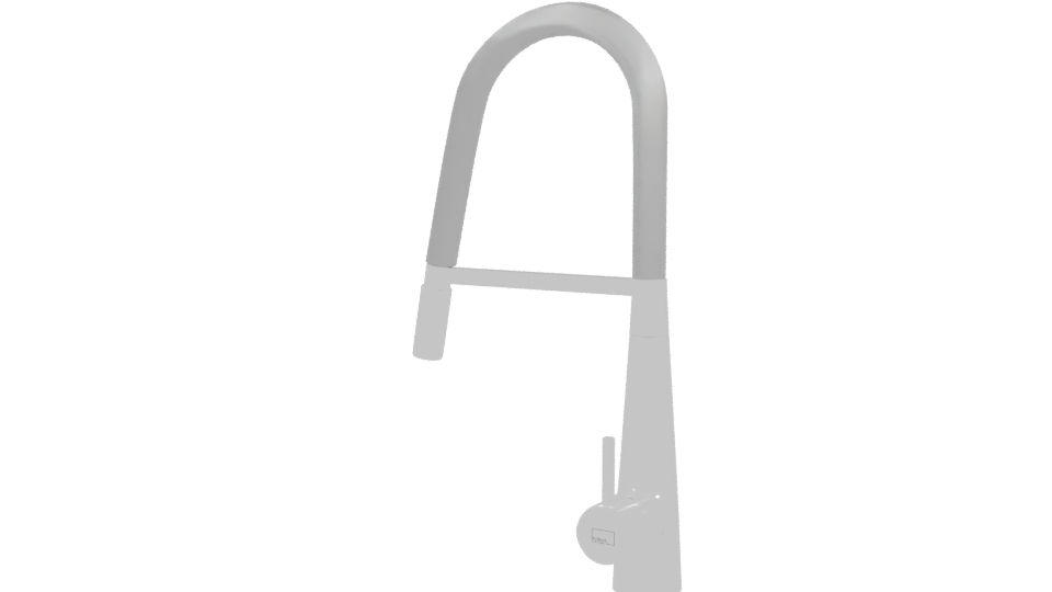 Sleek Kitchen Faucet 3D Model - Professional 3D Model Render 3