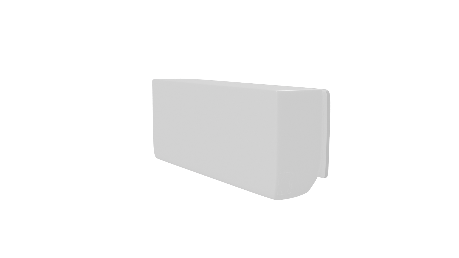 Minimalist Air Conditioner Model - Professional 3D Model Render 7