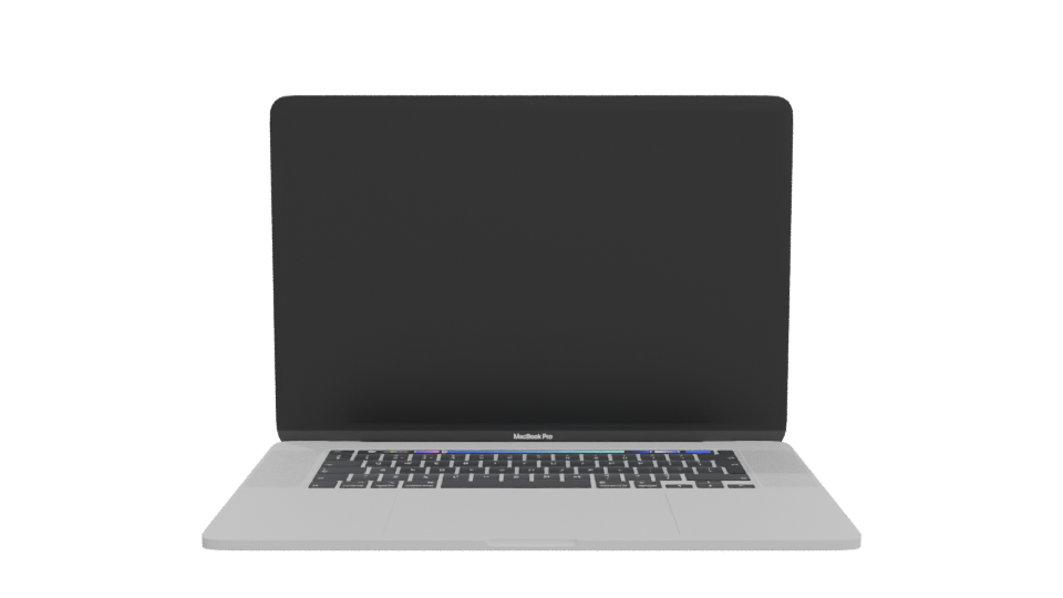 Sleek Laptop 3D Model - Professional 3D Model Render 11