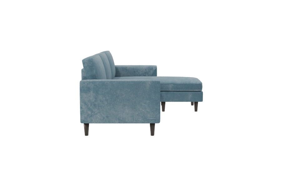 Stylish Corner Sofa 3D Model - Professional 3D Model Render 8