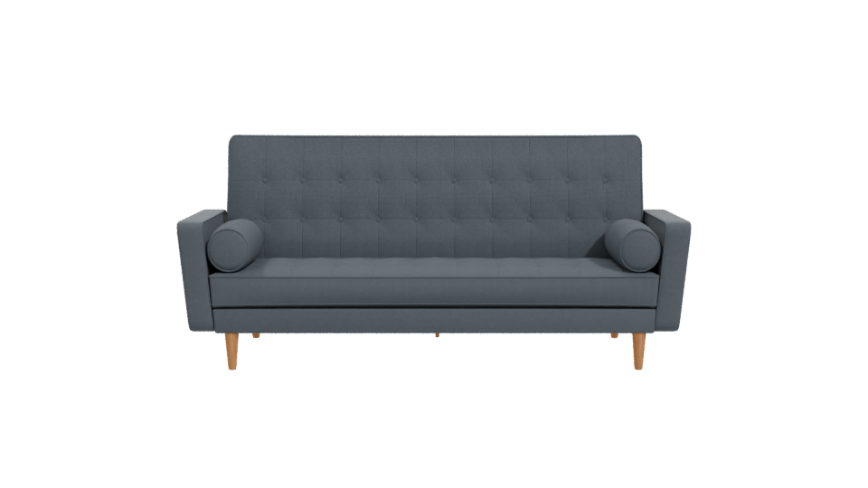 Nordic Gray Sofa 3D Model - Professional 3D Model Render 11