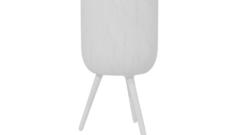 Stylish Ceramic Planter Model - Professional 3D Model Render 6