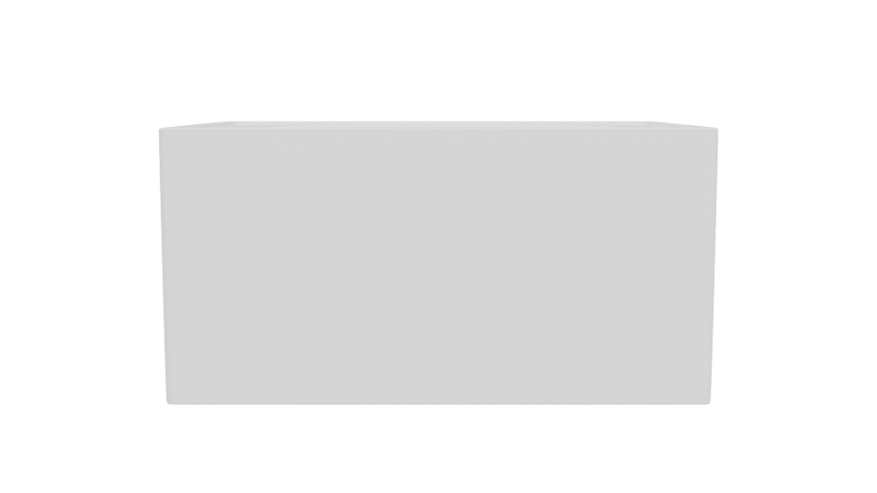 Sleek Minimalist Freestanding Bathtub 3D Model - Professional 3D Model Render 5