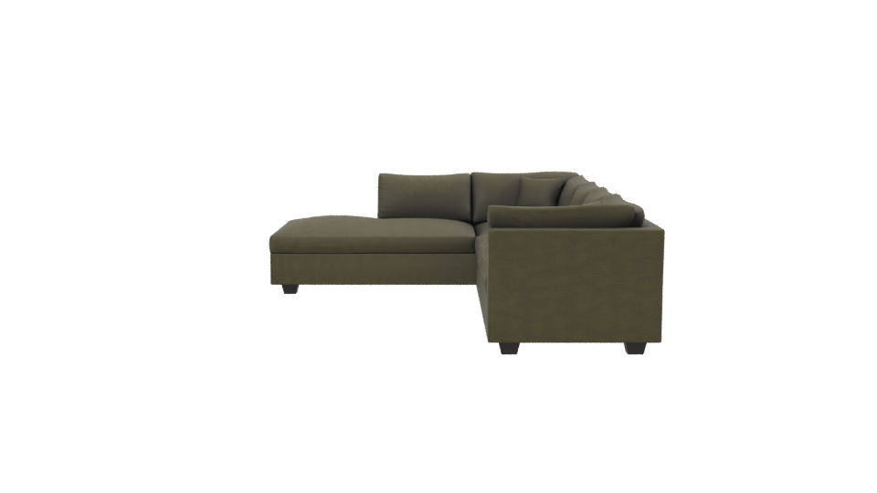 Stylish Modern Sofa 3D Model - Professional 3D Model Render 2