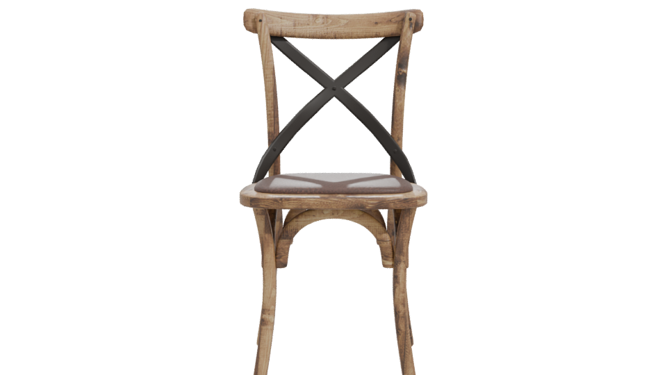 Corsica Dining Chair 3D Model - Professional 3D Model Render 11