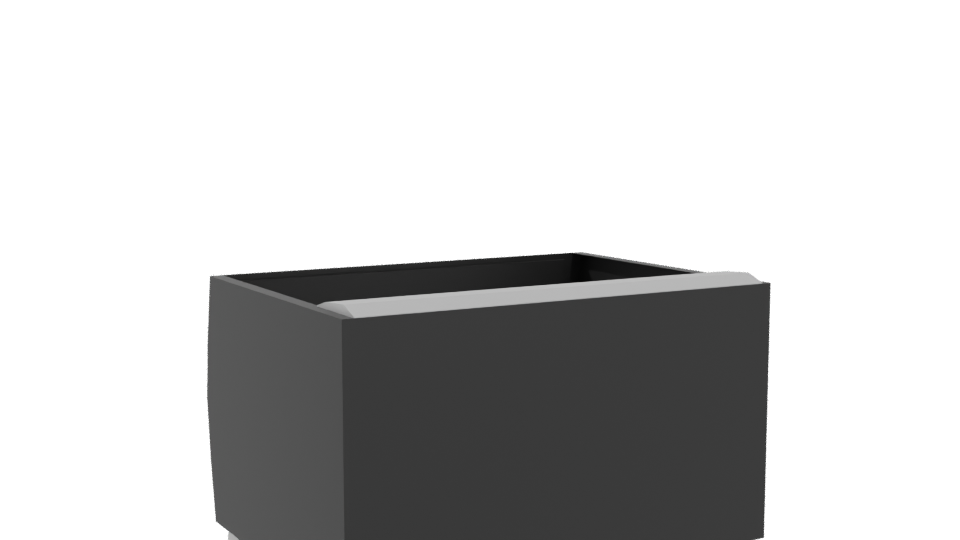 Elegant Modern Display Case 3D Model - Professional 3D Model Render 4