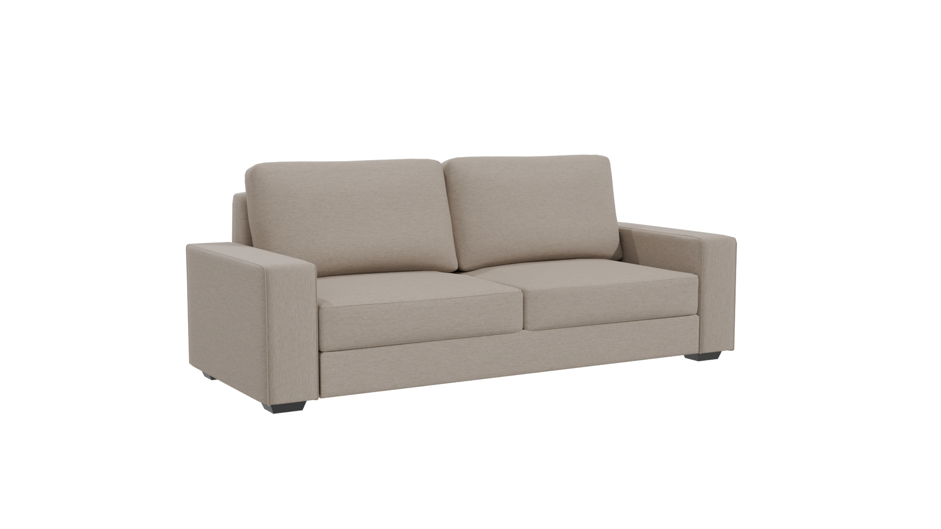 Contemporary Fabric Sofa 3D Model - Professional 3D Model Render 10