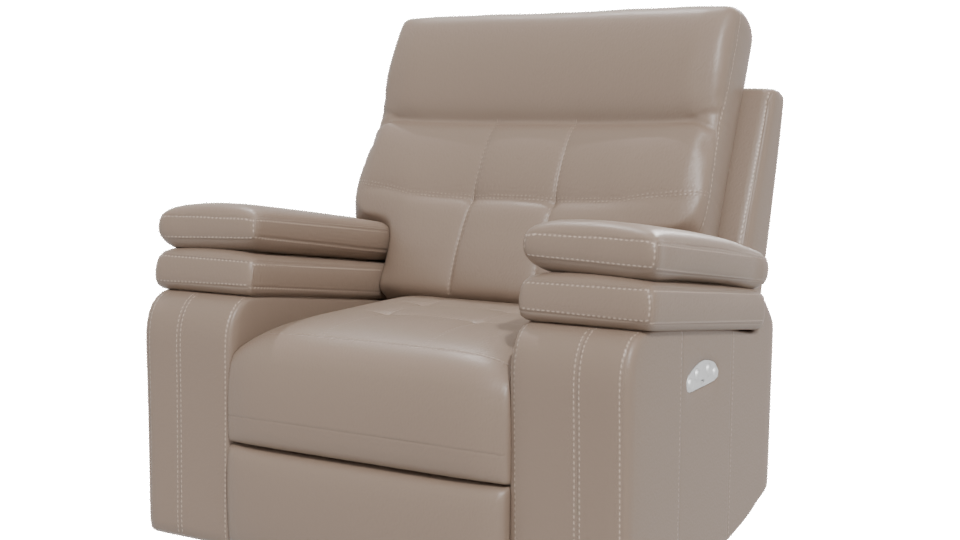 Electric Recliner Chair Model 3D - Professional 3D Model Render 12