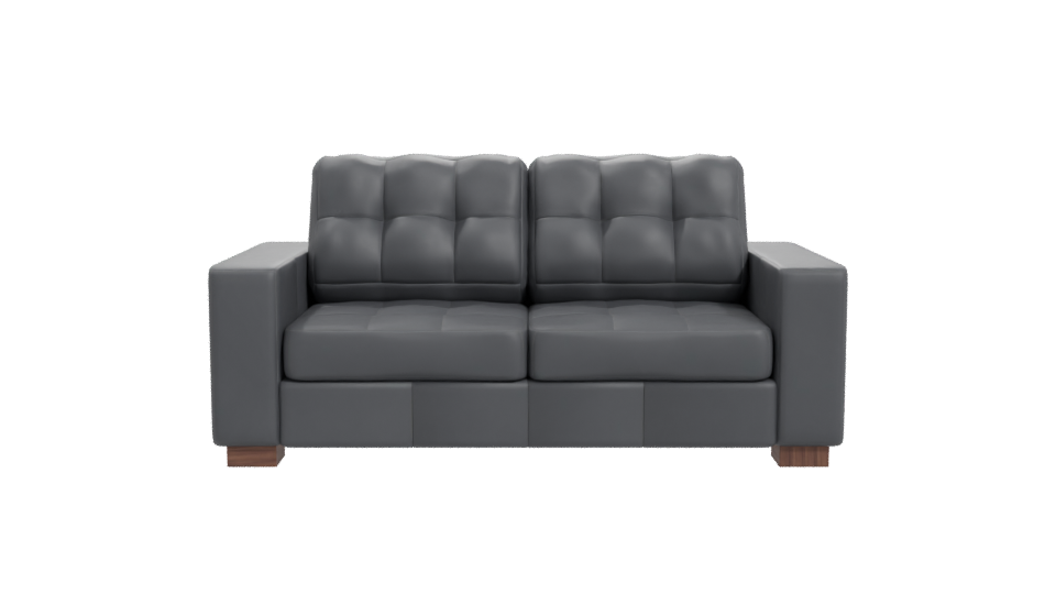 Stylish Modern Upholstered Sofa - Professional 3D Model Render 11
