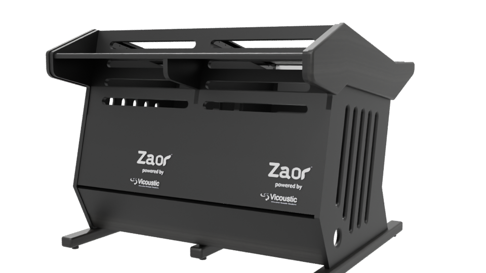 Maestro 24+12 Black Table Model - Professional 3D Model Render 6