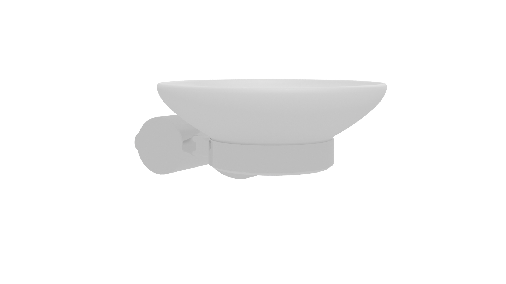 Stylish Wall-Mounted Soap Dish 3D - Professional 3D Model Render 12