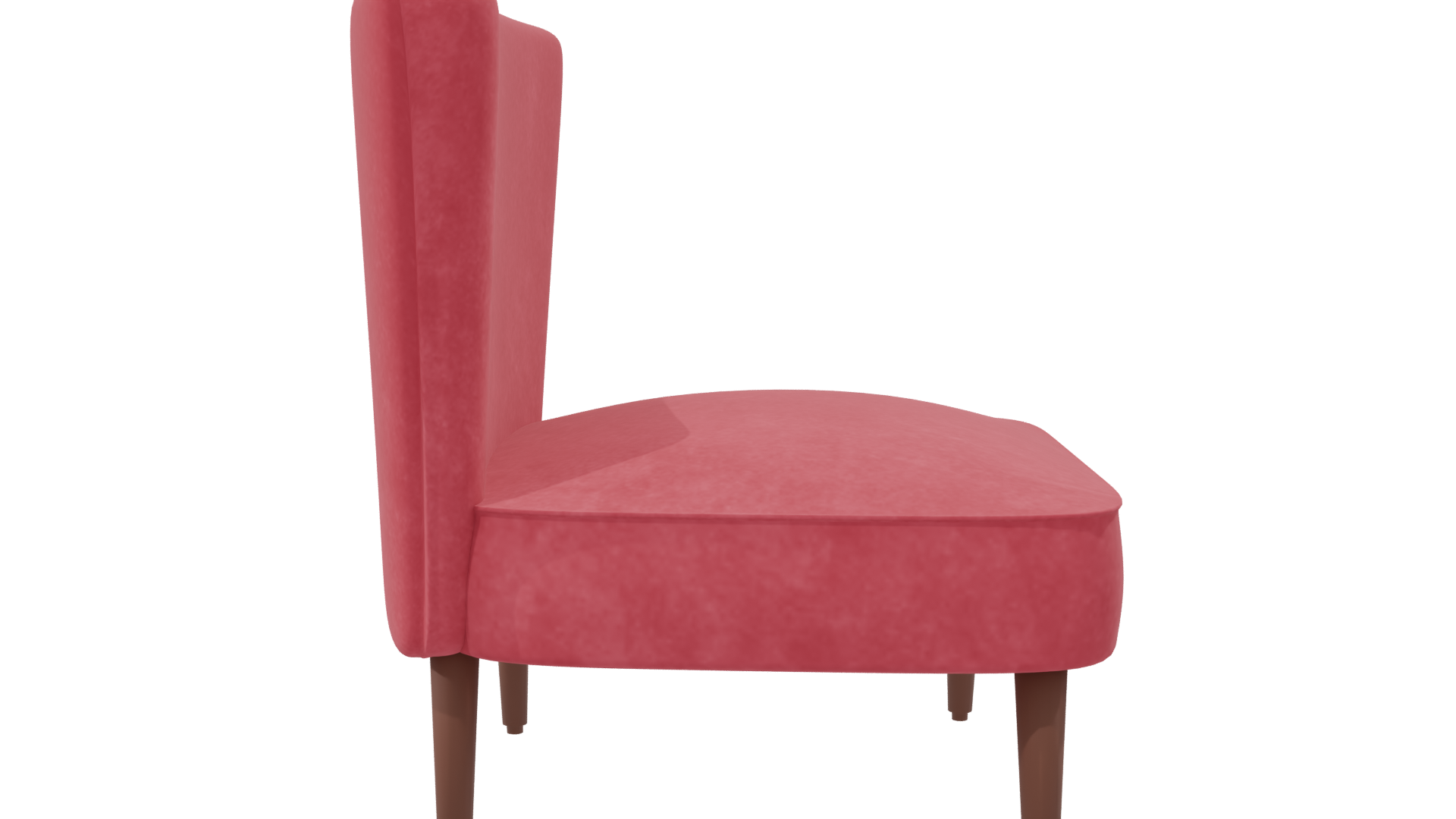 Stylish Modern Accent Chair 3D Model - Professional 3D Model Render 8