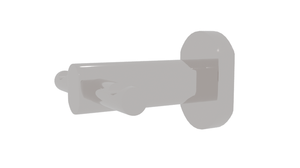 Stylish Wall Hook 3D Model - Professional 3D Model Render 13