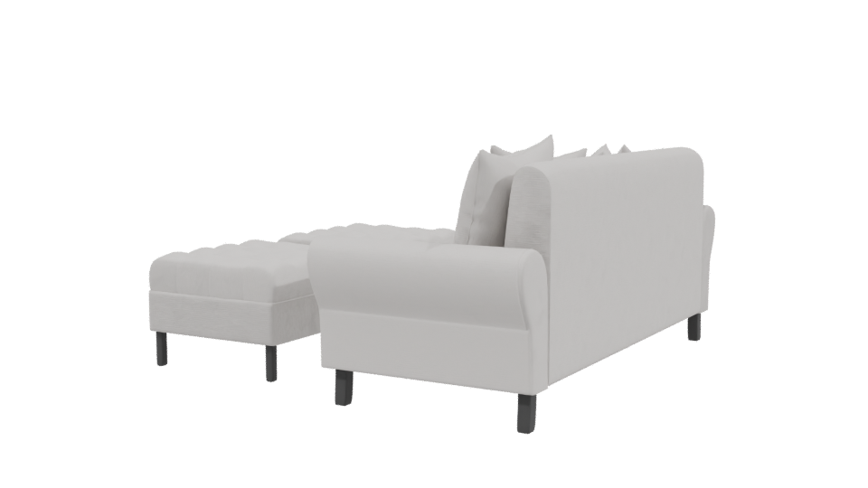 Cozy Modern Sofa Set 3D - Professional 3D Model Render 3