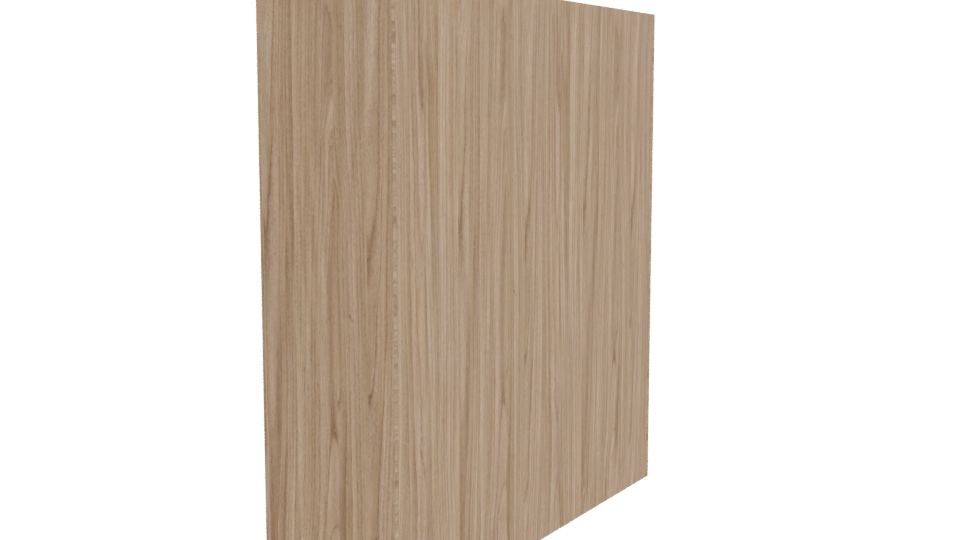 Stylish Wooden Storage Cabinet 3D - Professional 3D Model Render 3