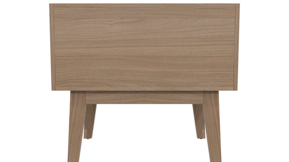 Buró Budapest Nogal 3D Model - Professional 3D Model Render 5