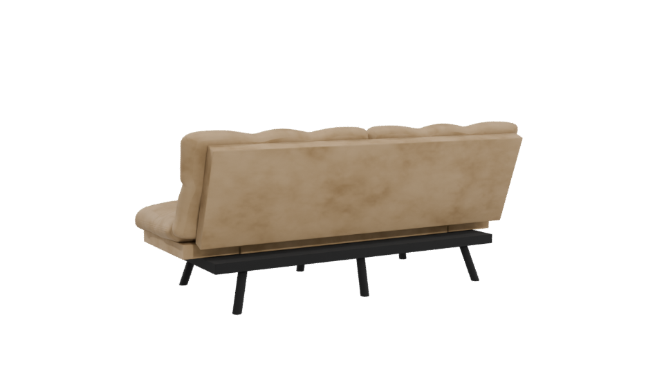 Stylish Modern Sofa 3D Model - Professional 3D Model Render 4