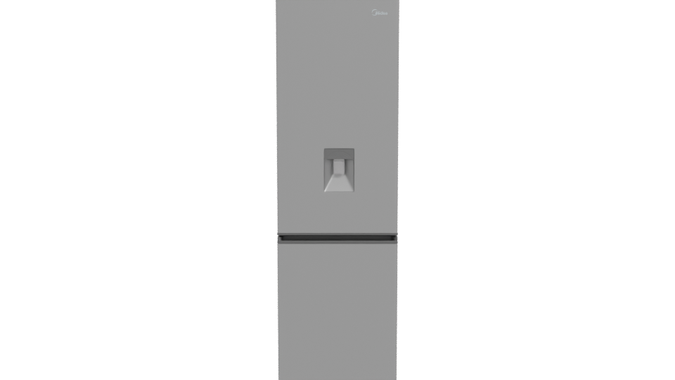 Elegant Stainless Steel Refrigerator 3D - Professional 3D Model Render 11