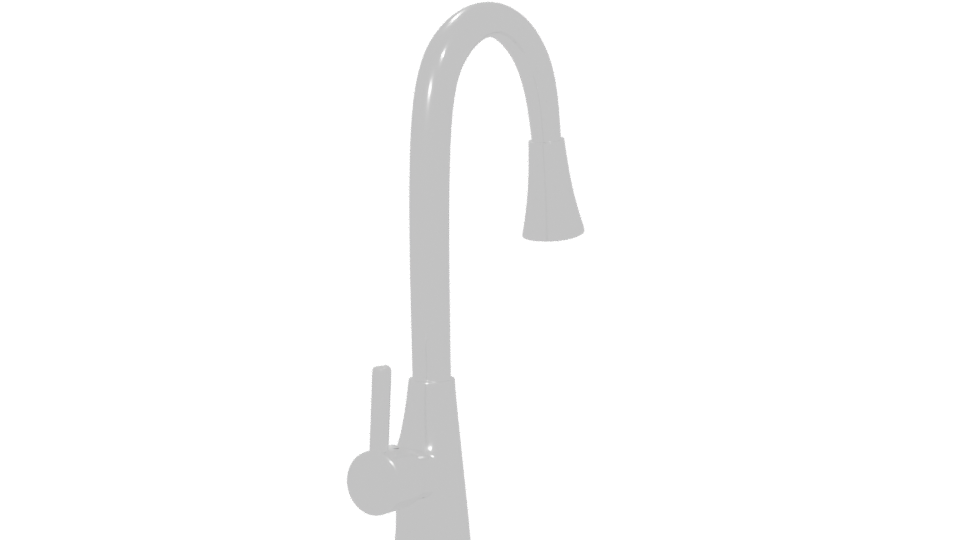 Modern Metal Handheld Tool 3D - Professional 3D Model Render 6