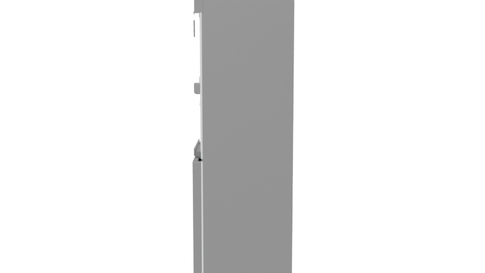 Sleek Refrigerator 3D Model - Professional 3D Model Render 2