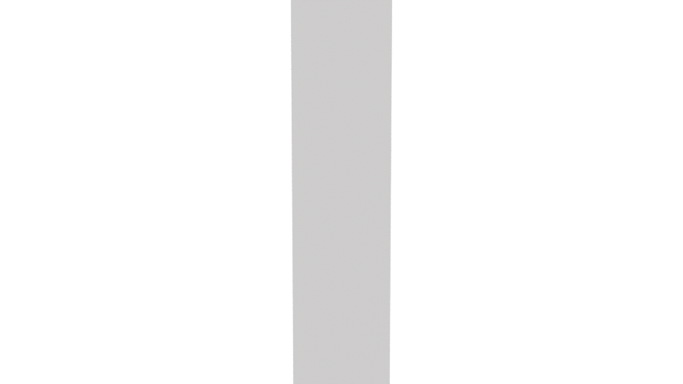 Modern Bathroom Side Cabinet 3D - Professional 3D Model Render 5