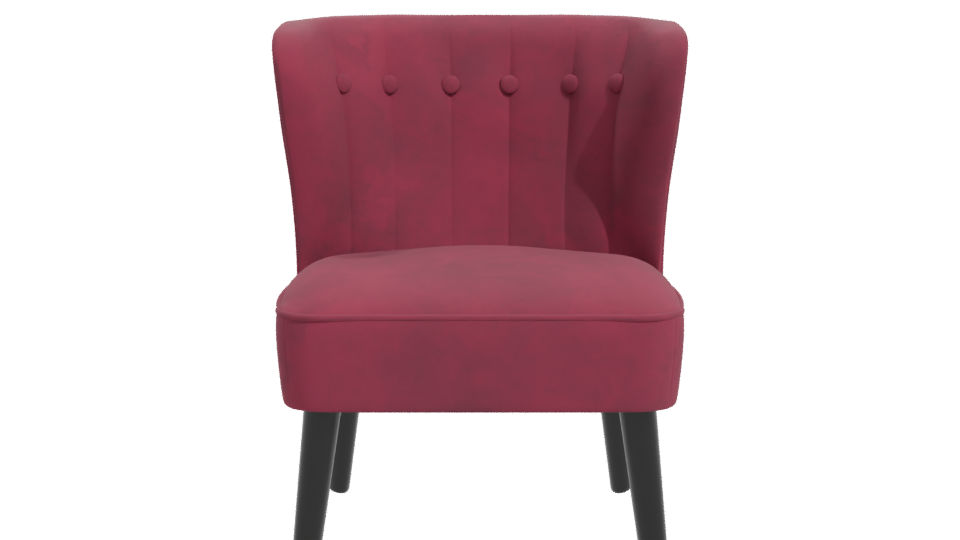 Stylish Sitial Aurelio Guinda Chair 3D - Professional 3D Model Render 11