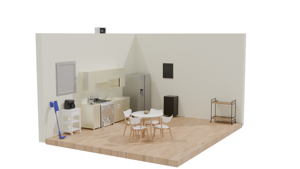 Modern Kitchen Interior 3D Model - Professional 3D Model Render 9