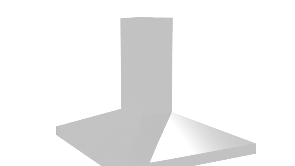 Stylish Kitchen Hood 3D Model - Professional 3D Model Render 7