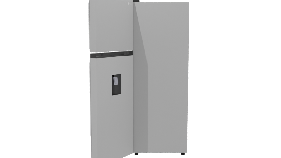Stylish Refrigerator 3D Model - Professional 3D Model Render 2