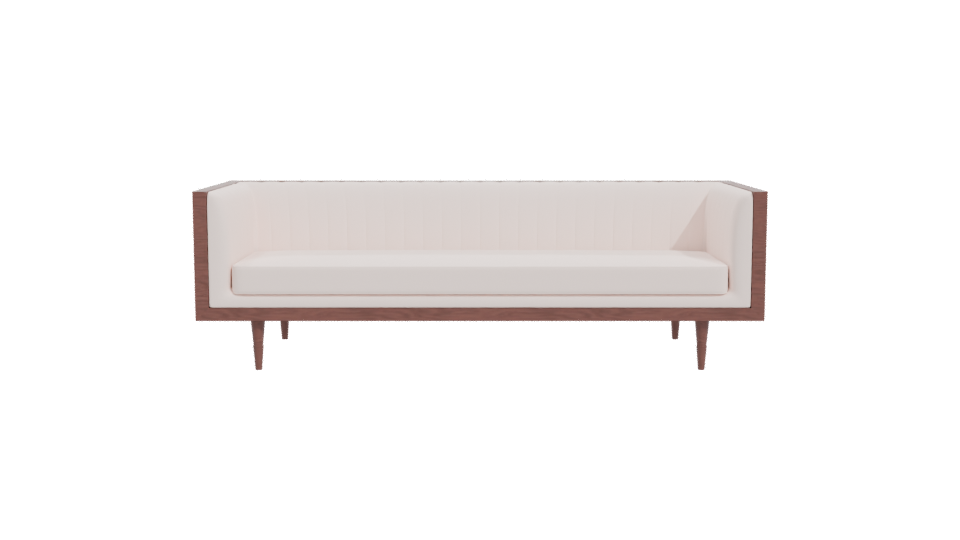 Stylish Modern Sofa 3D Model - Professional 3D Model Render 11