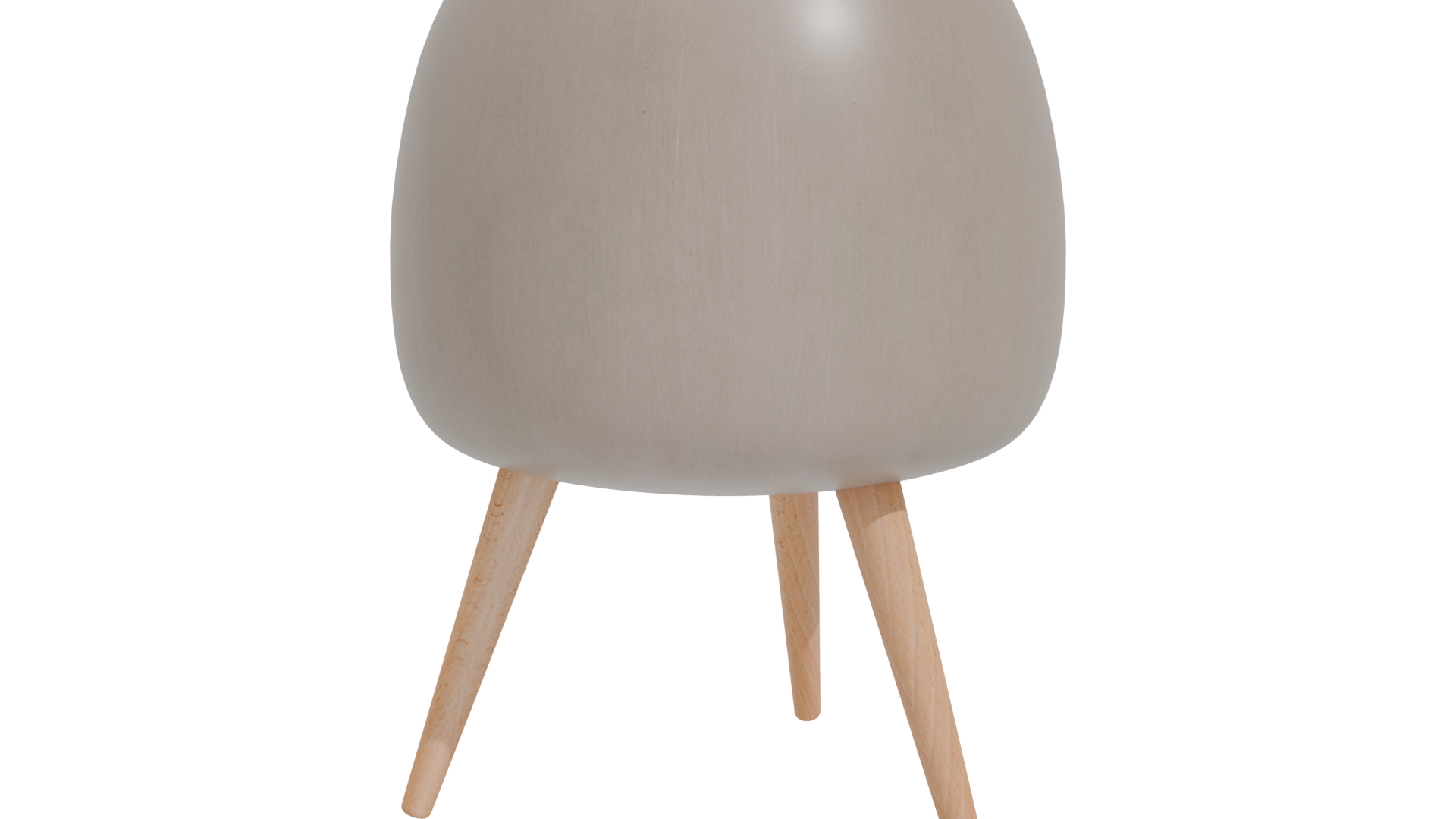 Stylish Minimalist Plant Pot 3D Model - Professional 3D Model Render 11