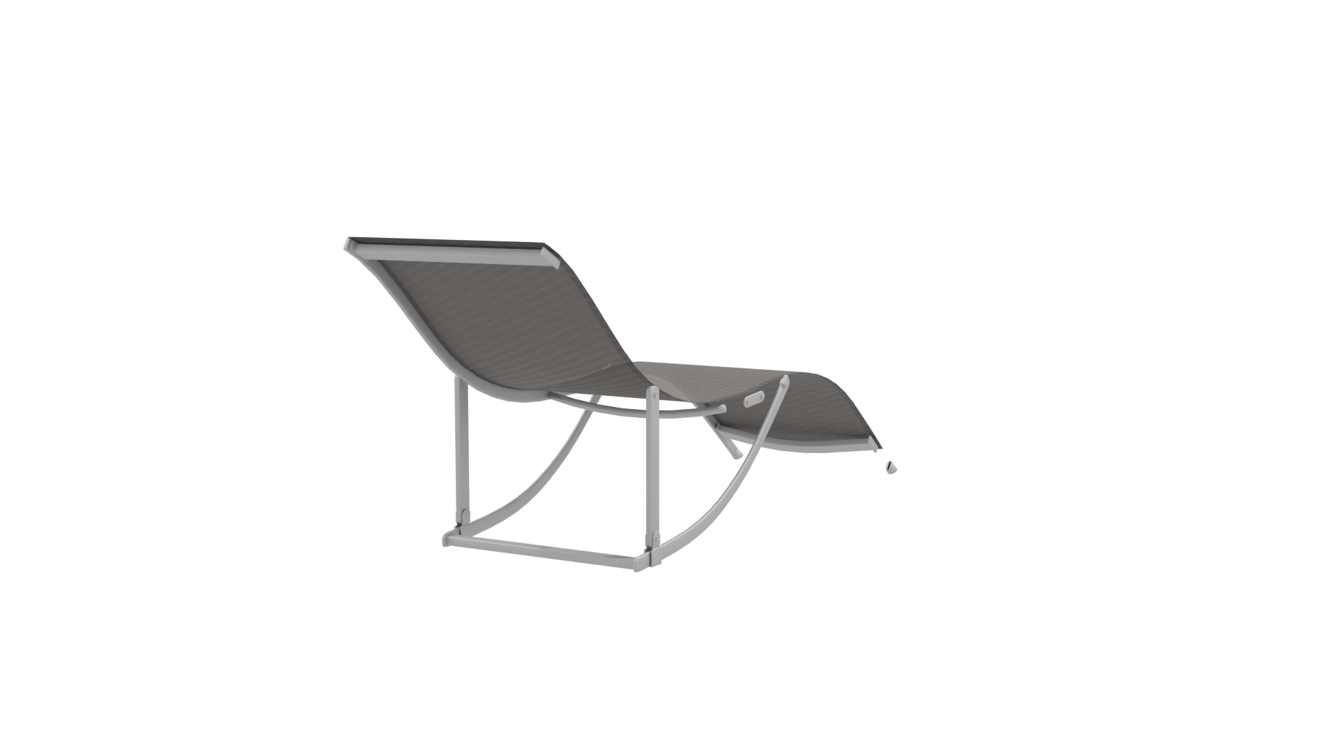 Stylish Outdoor Lounge Chair 3D - Professional 3D Model Render 9
