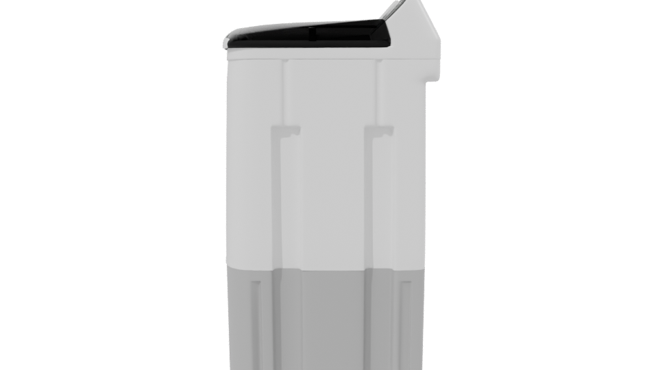 Compact Household Washing Machine 3D - Professional 3D Model Render 2