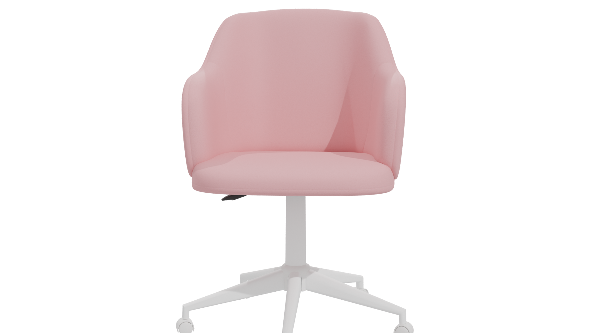 Stylish Pink Office Chair 3D - Professional 3D Model Render 23