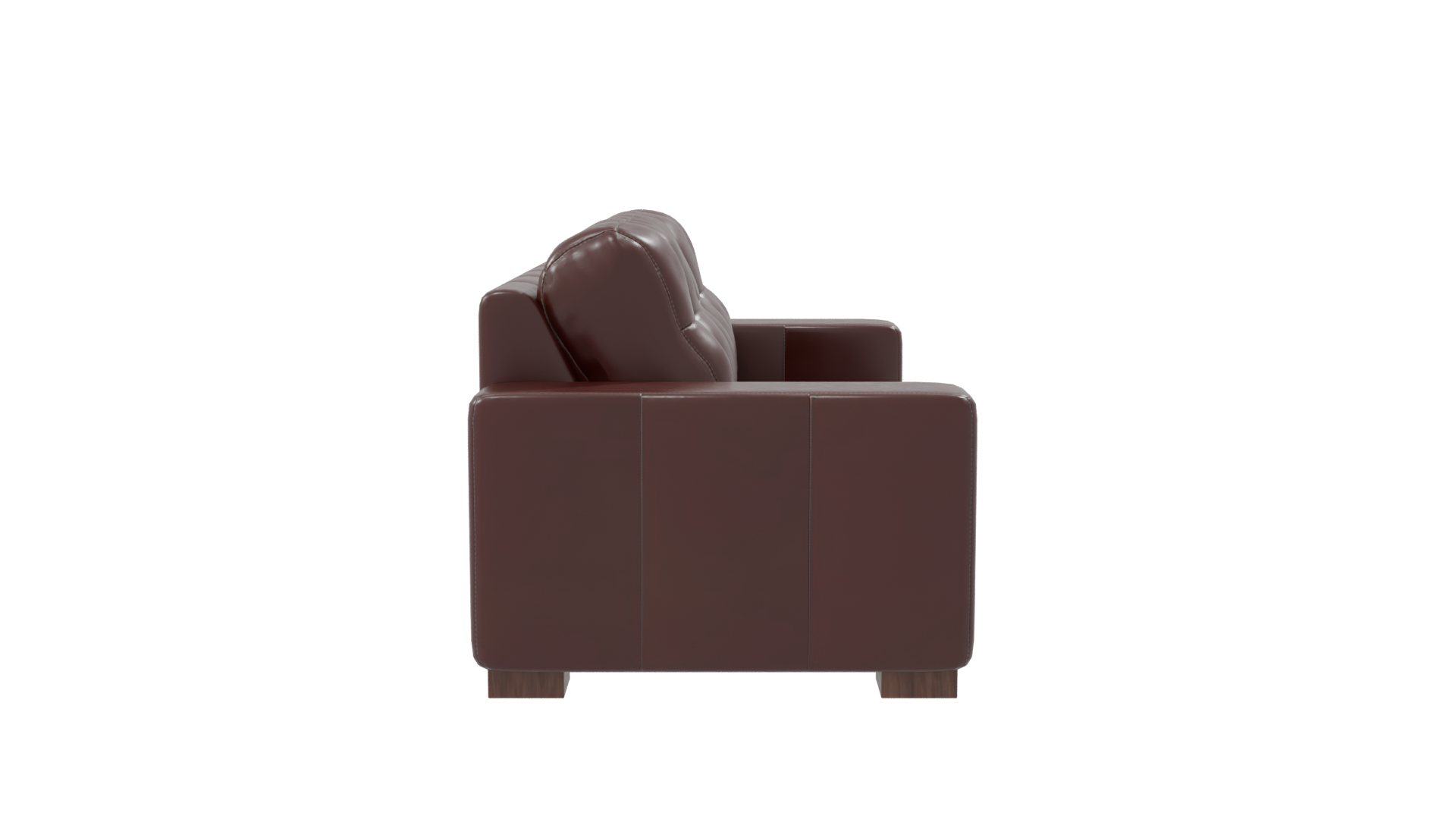 Luxurious Leather Sofa 3D Model - Professional 3D Model Render 8