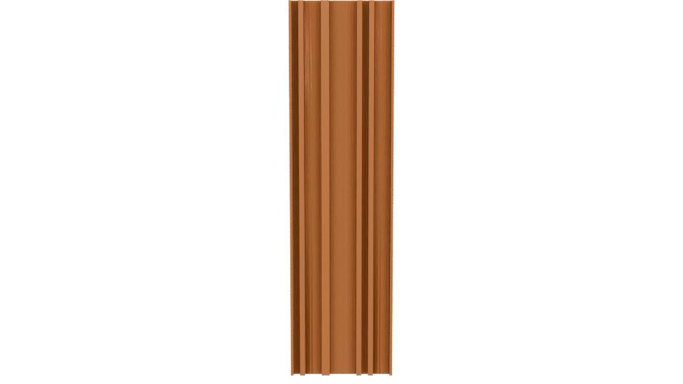 Stylized Wooden Beam 3D Model - Professional 3D Model Render 5