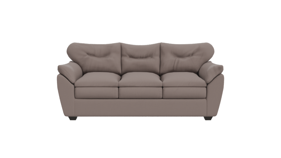 Stylish Fabric Sofa 3D Model - Professional 3D Model Render 11