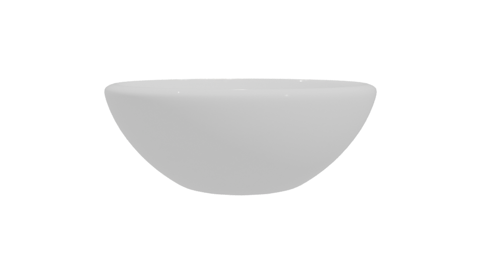 Stylish Modern Basin 3D Model - Professional 3D Model Render 11