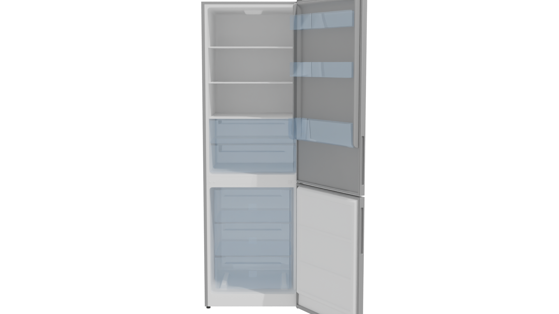 Modern Refrigerator 3D Model - Professional 3D Model Render 11