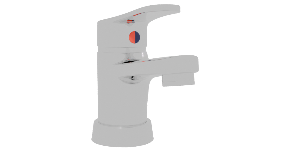 Stylish Kitchen Faucet 3D Model - Professional 3D Model Render 13