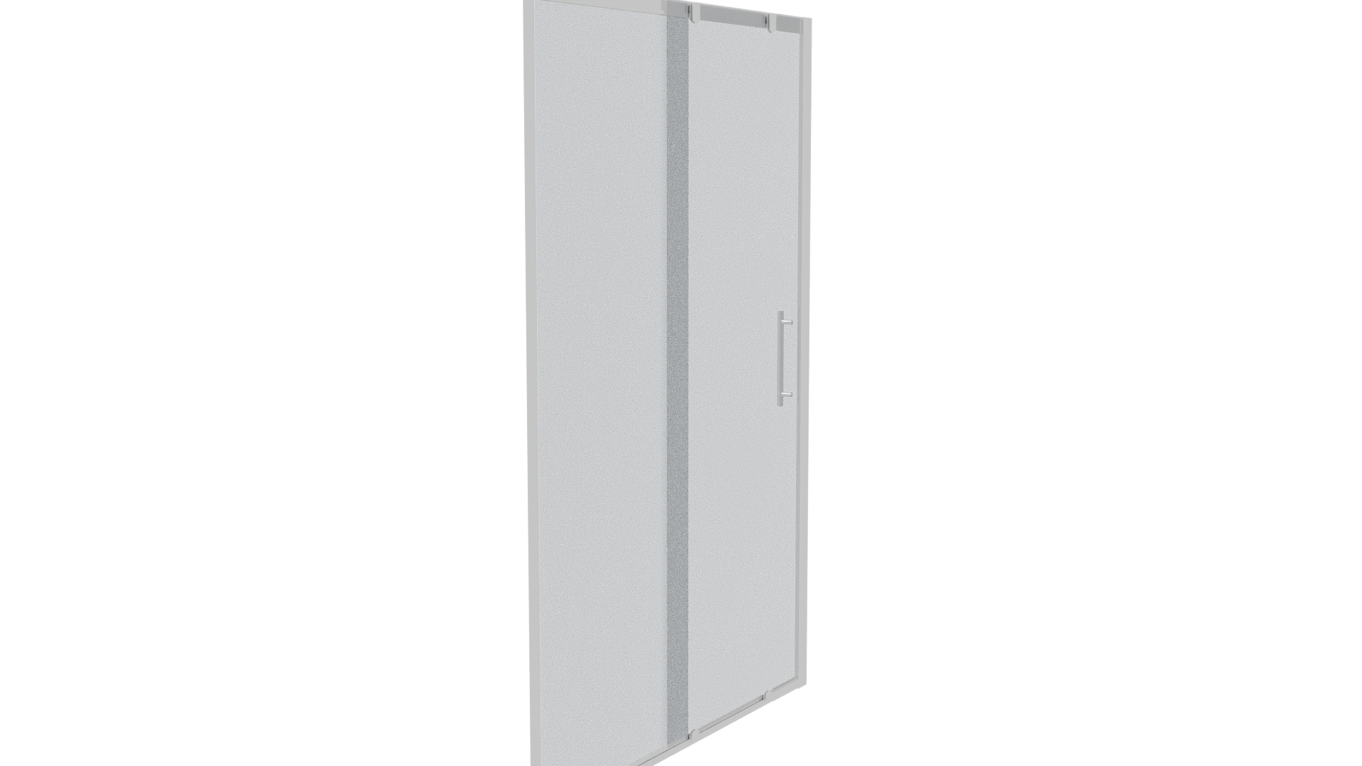 Sleek Glass Shower Door 3D Model - Professional 3D Model Render 15