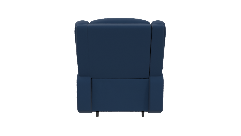 Stylish Recliner Chair 3D Model - Professional 3D Model Render 5