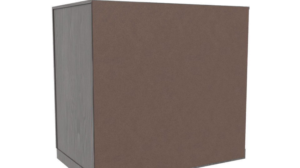 Stylish Nightstand 3D Model - Professional 3D Model Render 4