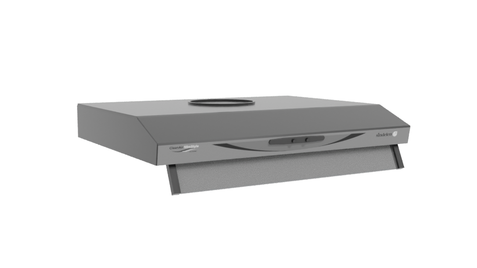 Sleek Multimedia Receiver Model - Professional 3D Model Render 10